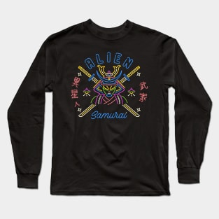 Samurai Alien Long Sleeve T-Shirt